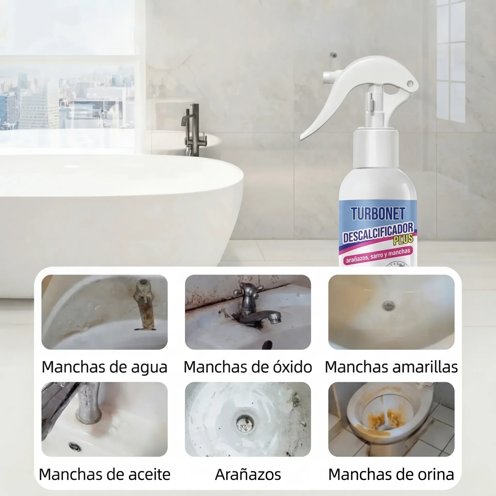 El sarro arruina tu baño (elimínalo en segundos)